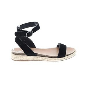 Lucky Brand Black Espadrille Sandals